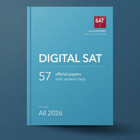 57 Digital SAT PDF items with answer keys — All 2026