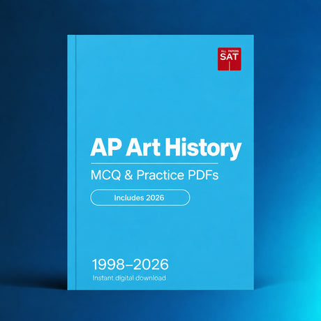 AP Art History digital PDF collection cover, 1998–2026, Includes 2026