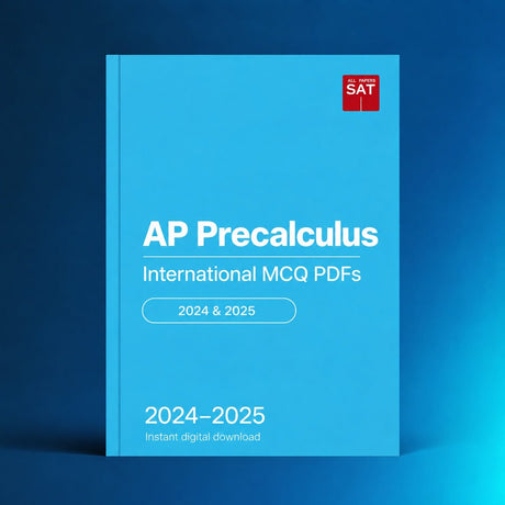 AP Precalculus – International MCQ PDFs (2024 & 2025) - AllSATPapers