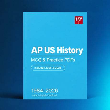 AP US History digital PDF collection cover, 1984–2026, Includes 2025 & 2026