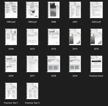 AP US History digital resource preview image 3