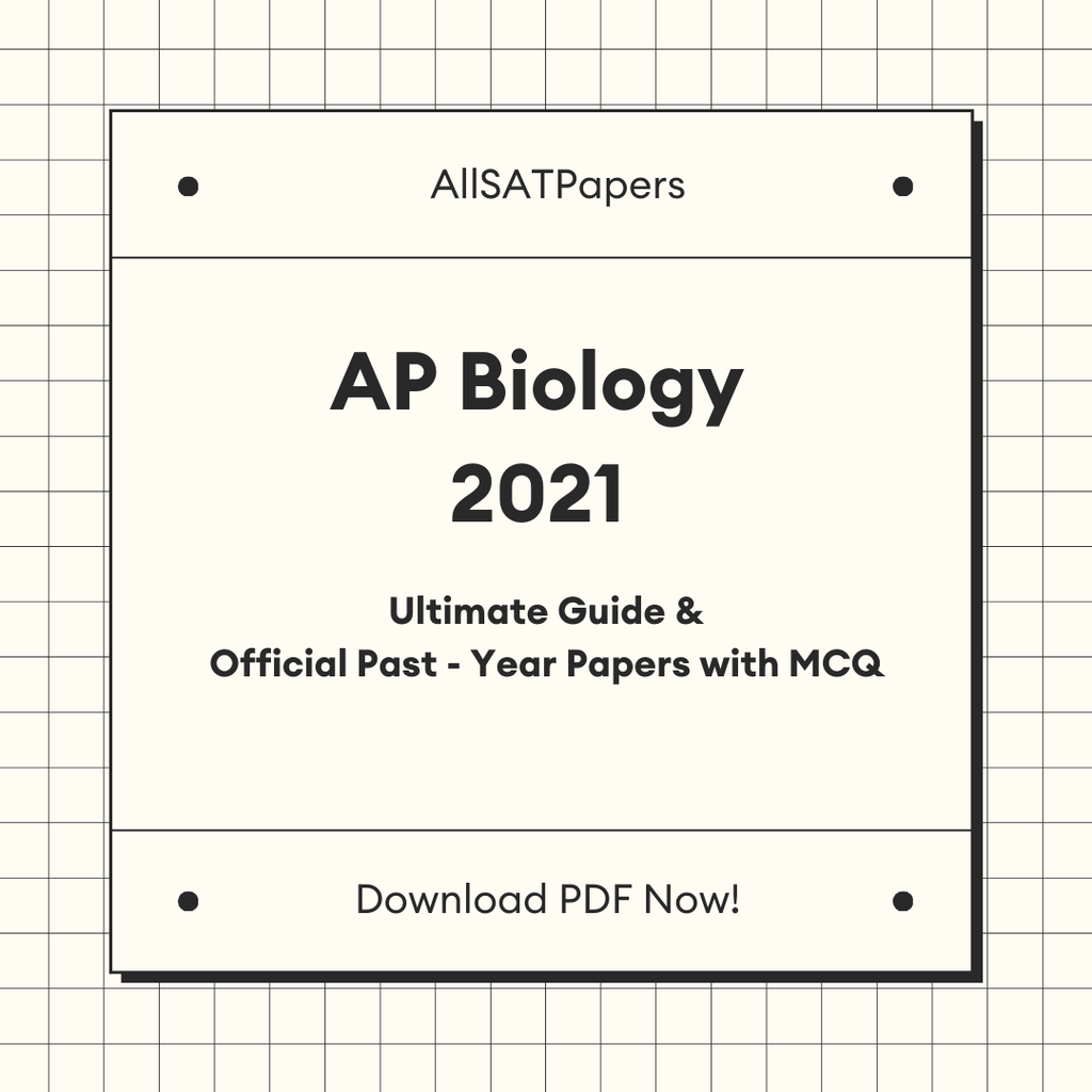 Official AP Biology 2021 Full Exam | AP Test with MCQ and Answers in PDF - AllSATPapers