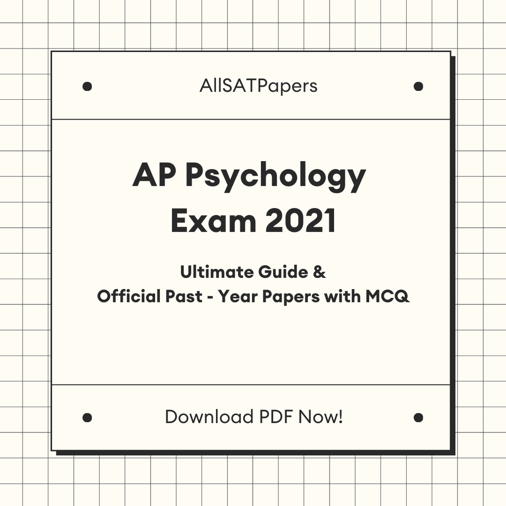 Official AP Psychology 2021 Full Exam | AP Test with MCQ and Answers in PDF - AllSATPapers