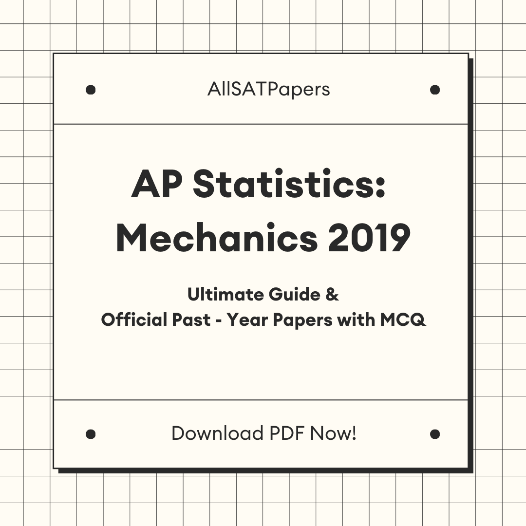 Official AP Statistics 2019 Full Exam | AP Test with MCQ and Answers i ...
