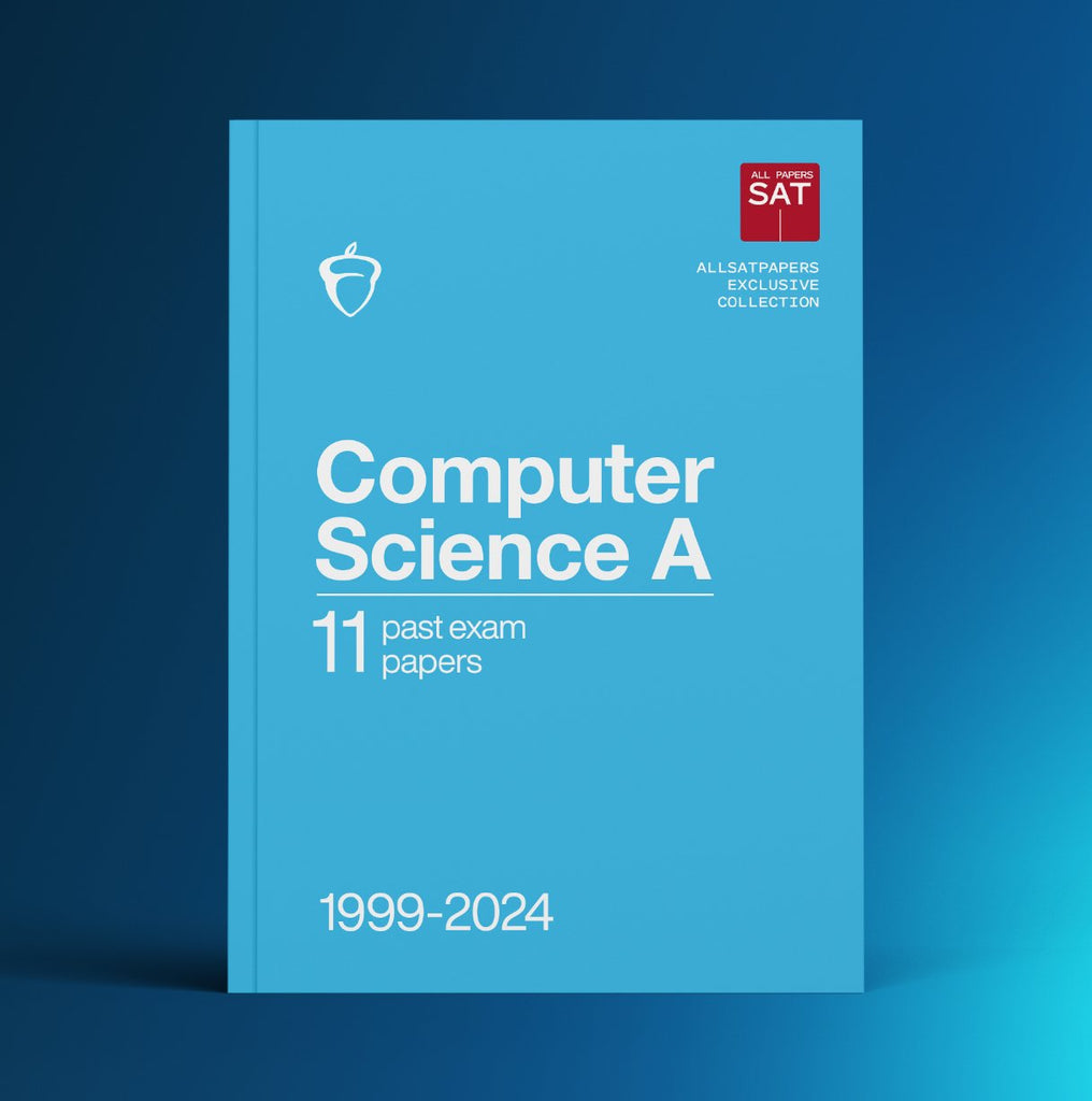 AP Computer Science A - 11 Official Full Exam Papers with MCQ from Yea ...
