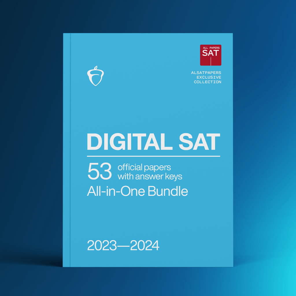 LATEST 2023 & 2024 Digital SAT DSAT QAS & Real Papers with Answer Keys - AllSATPapers