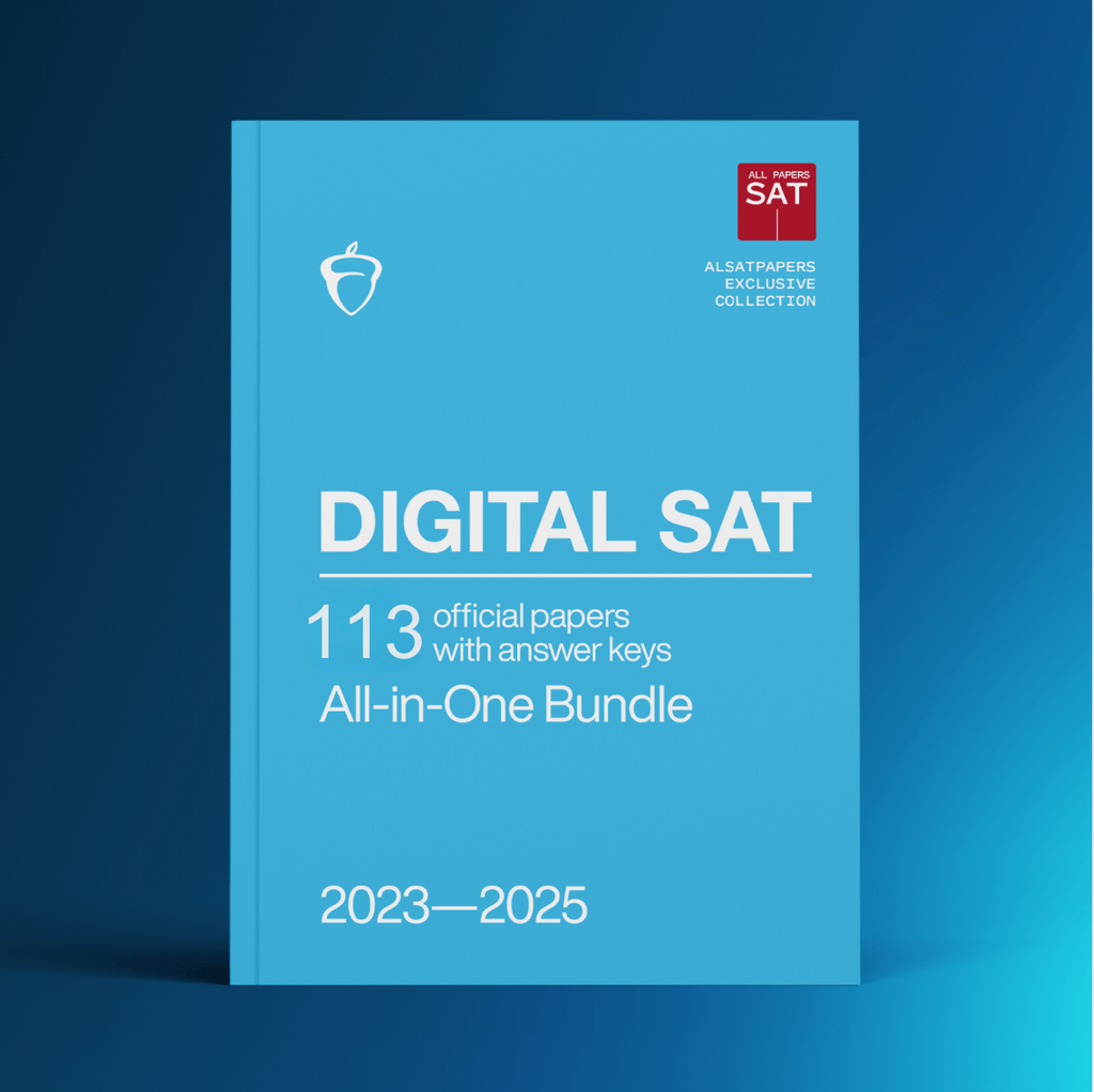 LATEST 2023 - 2025 Digital SAT DSAT QAS & Real Papers with Answer Keys - AllSATPapers