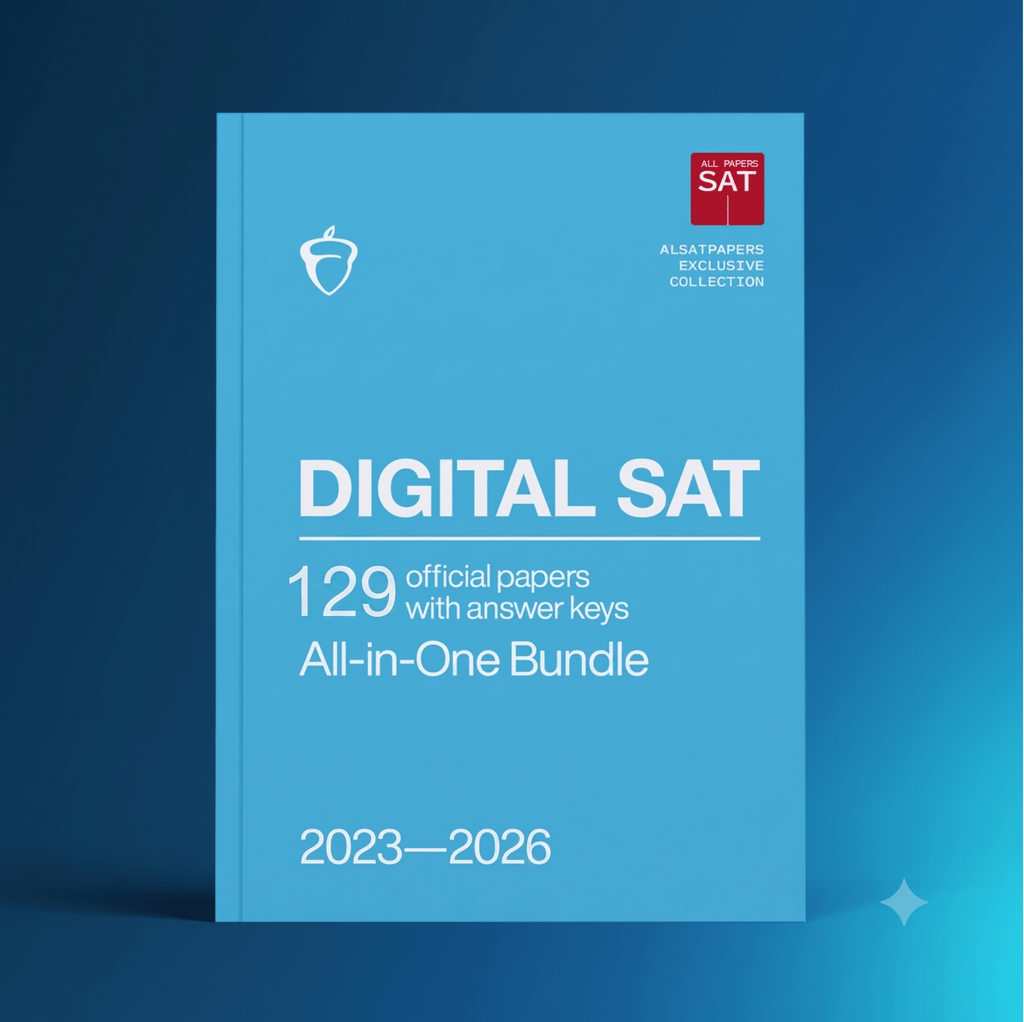 LATEST 2023-2026 Digital SAT DSAT QAS & Real Papers with Answer Keys - AllSATPapers