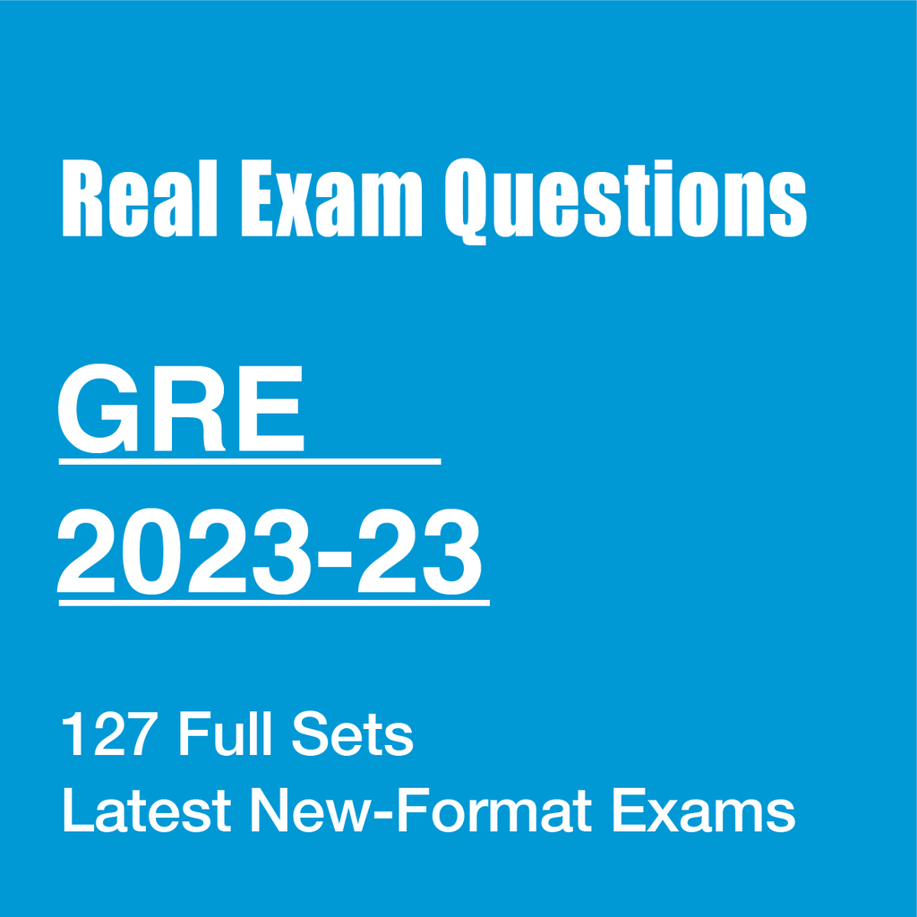 Latest 127 GRE Real Exam Questions 2023-2024