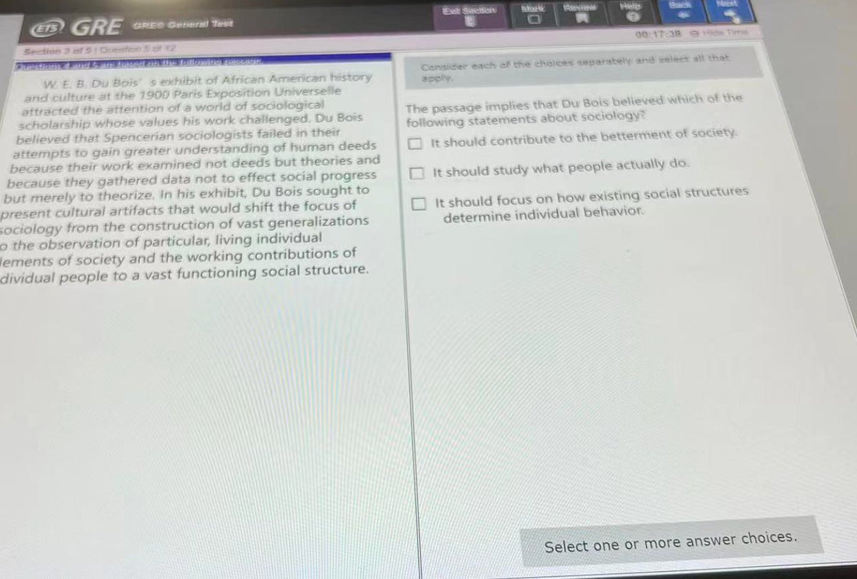 Latest 127 GRE Real Exam Questions 2023-2024